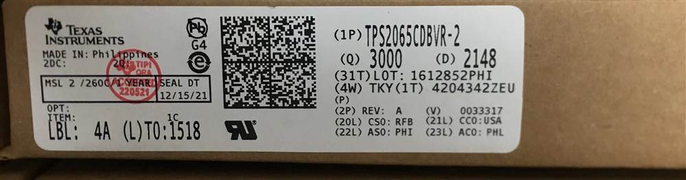 Integrated IC Electronic Components In-Stock TPS2065CDBVR-2