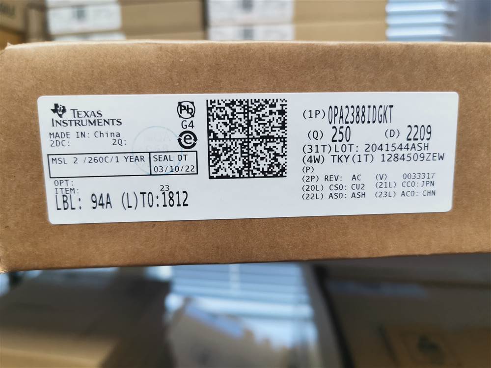 Integrated IC Electronic Components In-Stock OPA2388IDGKT