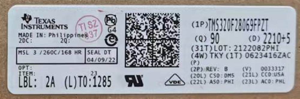Integrated IC Electronic Components In-Stock TMS320F28069FPZT