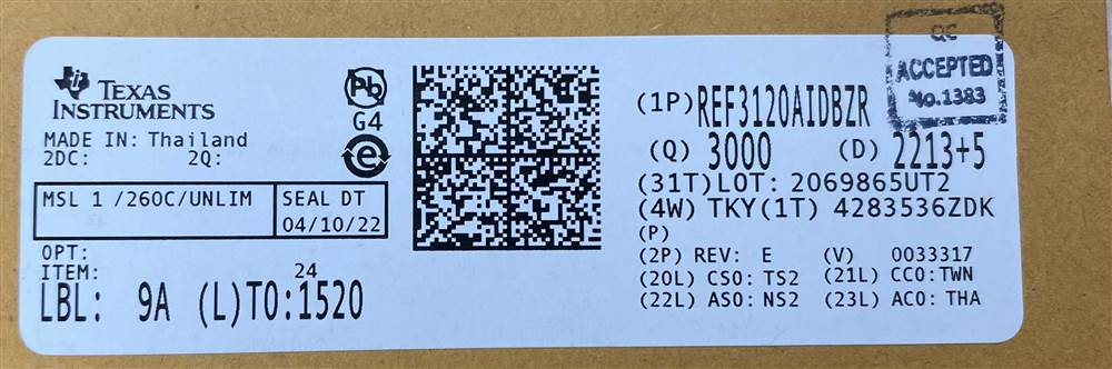 Integrated IC Electronic Components In-Stock REF3120AIDBZR