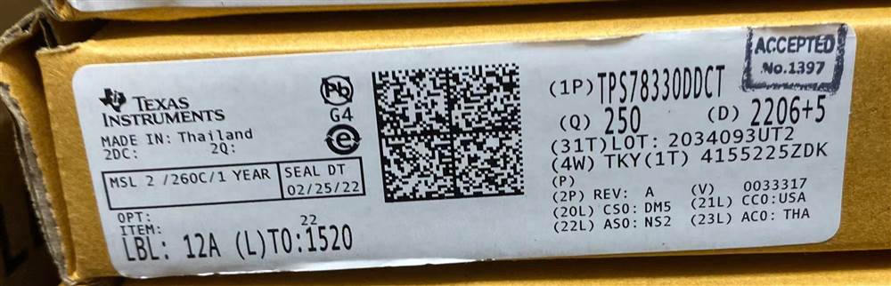 Integrated IC Electronic Components In-Stock TPS78330DDCT