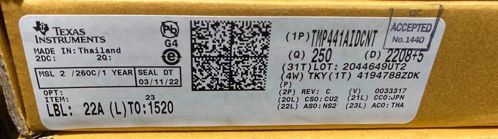 Integrated IC Electronic Components In-Stock TMP441AIDCNT