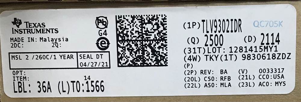 Integrated IC Electronic Components In-Stock TLV9302IDR