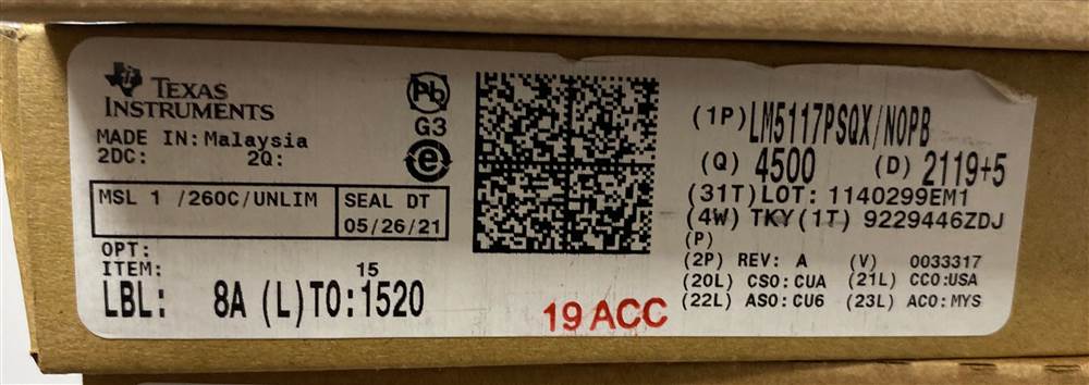 Integrated IC Electronic Components In-Stock LM5117PSQX/NOPB