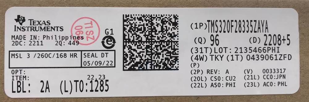 Integrated IC Electronic Components In-Stock TMS320F28335ZAYA