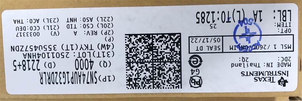 Integrated IC Electronic Components In-Stock SN74AUP1G32DRLR