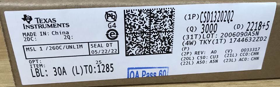 Integrated IC Electronic Components In-Stock CSD13202Q2