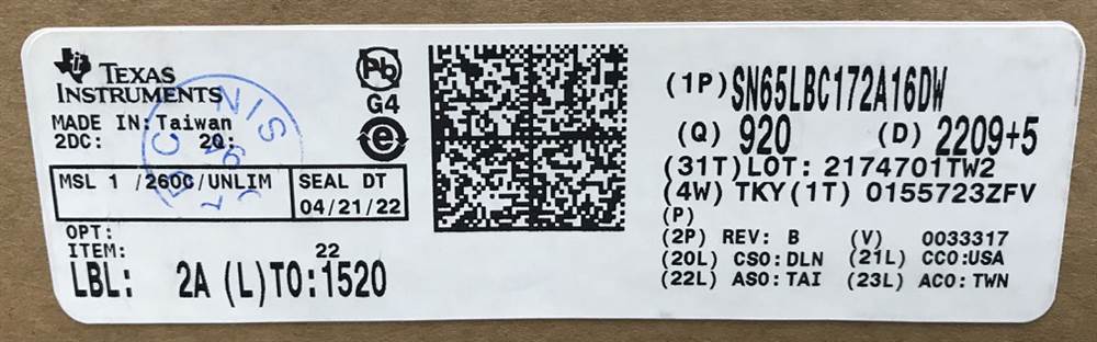 Integrated IC Electronic Components In-Stock SN65LBC172A16DW