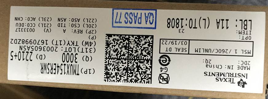 Integrated IC Electronic Components In-Stock TMUX154ERSWR