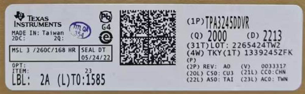 Integrated IC Electronic Components In-Stock TPA3245DDVR