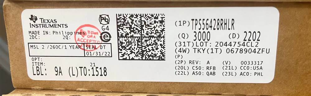 Integrated IC Electronic Components In-Stock TPS56428RHLR