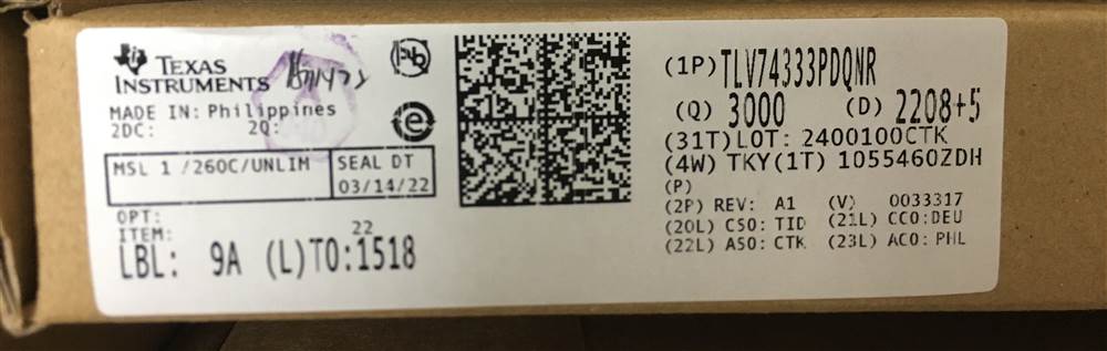Integrated IC Electronic Components In-Stock TLV74333PDQNR
