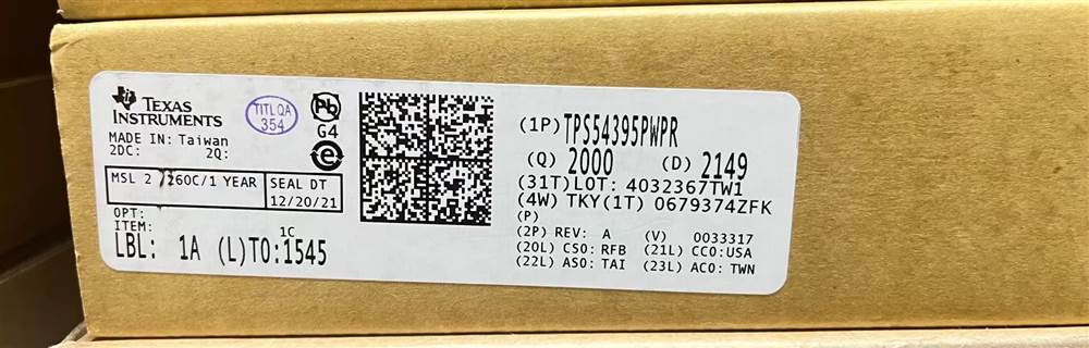 Integrated IC Electronic Components In-Stock TPS54395PWPR